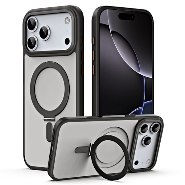 Mobilskal till iPhone 17 Pro MagSafe Kickstand Svart