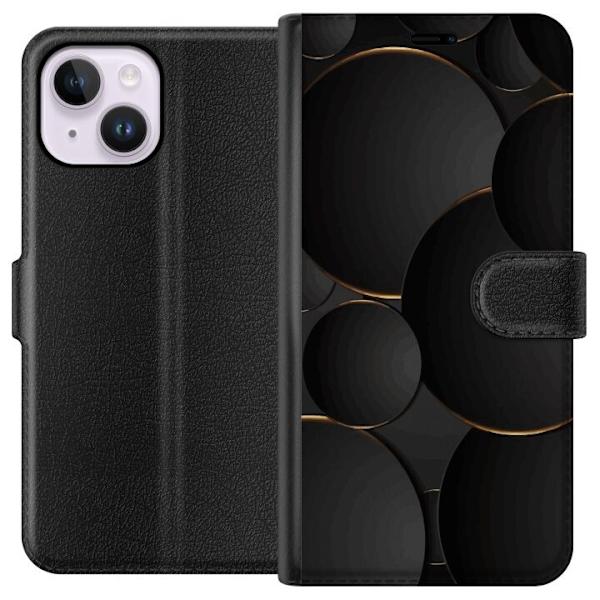 Plånboksfodral till Apple iPhone 14 Plus med Lyxig Cirklar