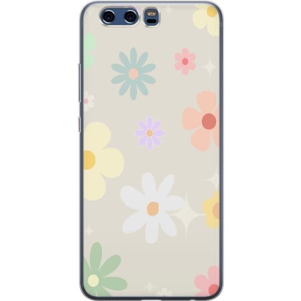 Mobilskal till Huawei P10 med fejdande blommor
