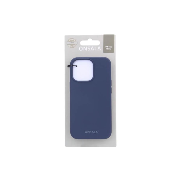 Onsala Silikone Cover iPhone 13 Pro - Koboltblå Blue