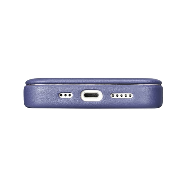 iCarer iPhone 14 Pro Max Plånboksfodral MagSafe CE Äkta Läder
