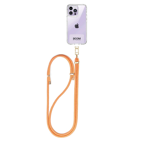 Boom Universal Halsbandsrem för mobiler - Orange Orange