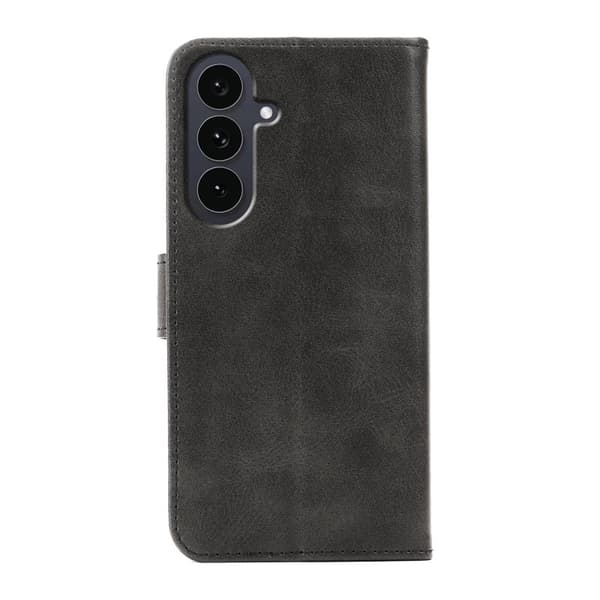Samsung Galaxy S26 Plus Plånboksfodral Magnetisk Stängning Konstläder Svart