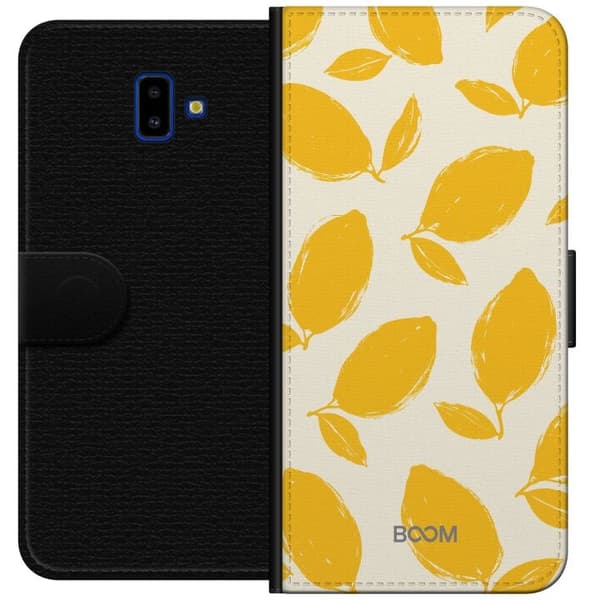 Plånboksfodral till Samsung Galaxy J6+ med Lemon Breeze