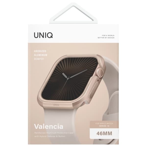 UNIQ Apple Watch 10 (46mm) Etui Valencia - Guld