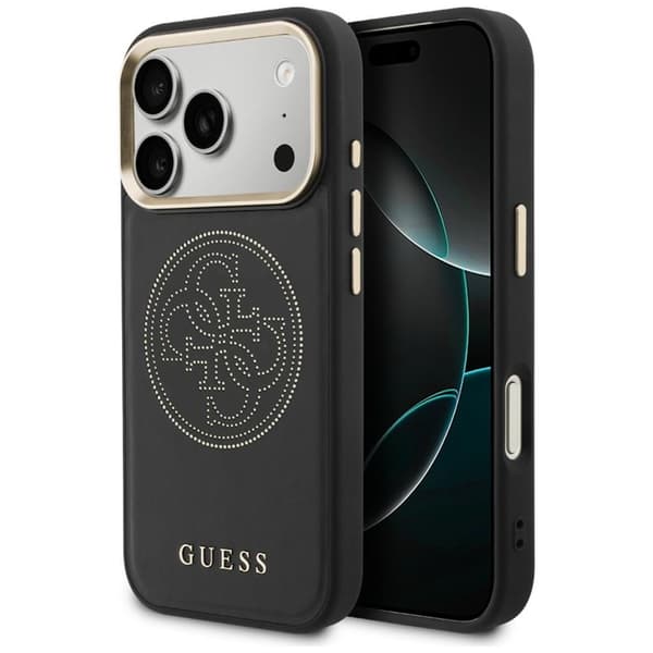 Guess Mobilskal För iPhone 17 Pro MagSafe Perforated 4G - Rosa