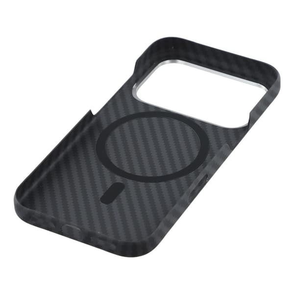 Mobilskal till iPhone 17 Pro MagSafe Carbon Fiber Grå