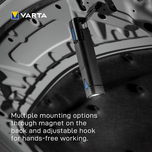 Varta Work Flex Telescope Light Arbetsbelysning IP54 250 lm Svart