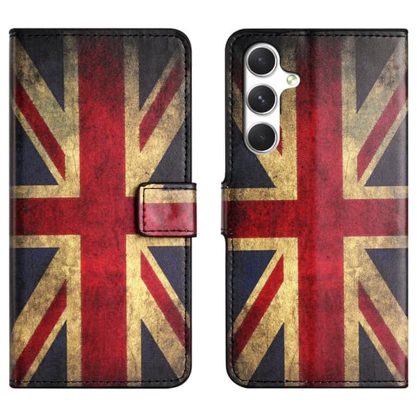 Plånboksfodral för Samsung Galaxy S26 Plus Konstläder - Union Jack