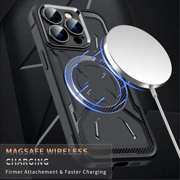 iPhone 15 Plus Mobilskal Magsafe TPU - Röd