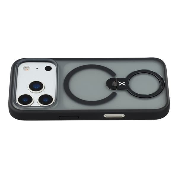X-LEVEL Mobilskal till iPhone 17 Pro Max med Rotating Kickstand - Svart