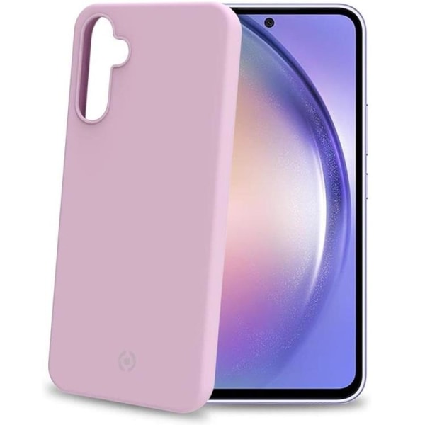 CELLY Galaxy A54 5G Cover Cromo Soft Rubber - Pink