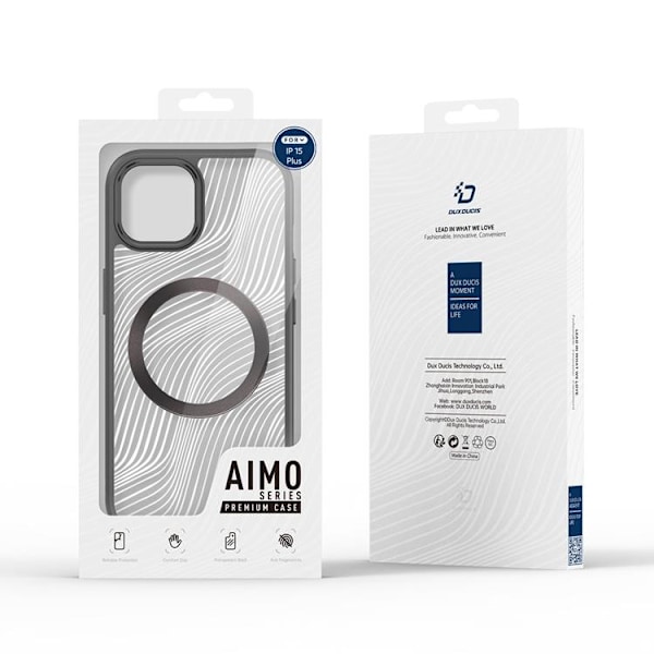 Dux Ducis iPhone 15 Plus Mobilskal Magsafe Aimo - Svart Svart