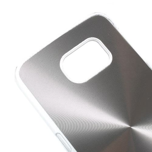 Cover til Samsung Galaxy S6 Edge - Sølv Silver
