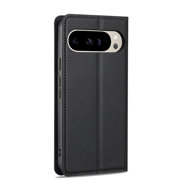 LC.IMEEKE L1 Series Google Pixel 9 Pro Plånboksfodral Konstläder - Svart
