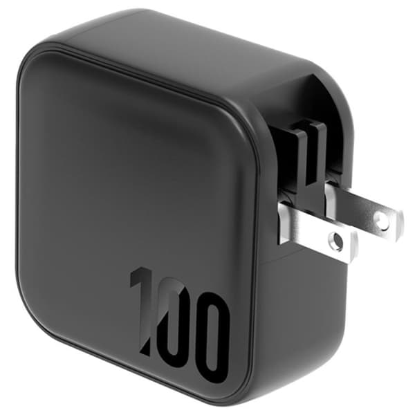 Energea Snabbladdare 100W 3xUSB-C 1xUSB-A PD-PPS-QC Svart