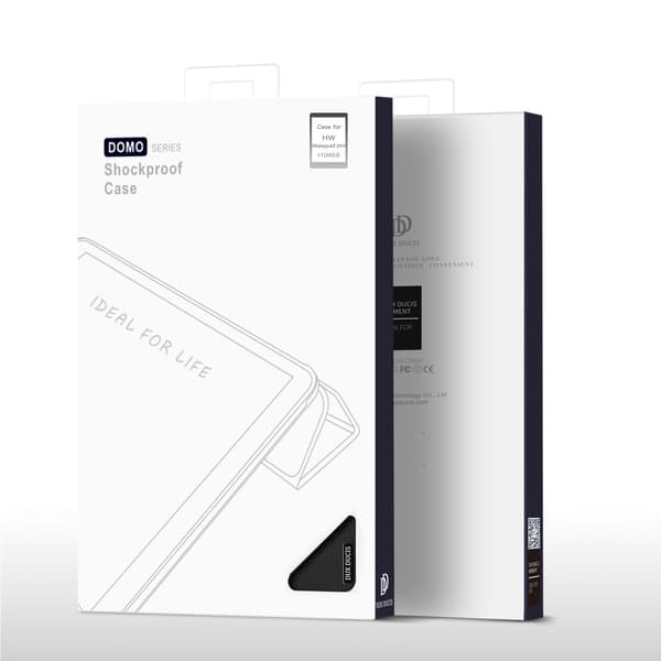 Dux Ducis Huawei MatePad Pro 11 (2022) Taske Domo - Sort Black