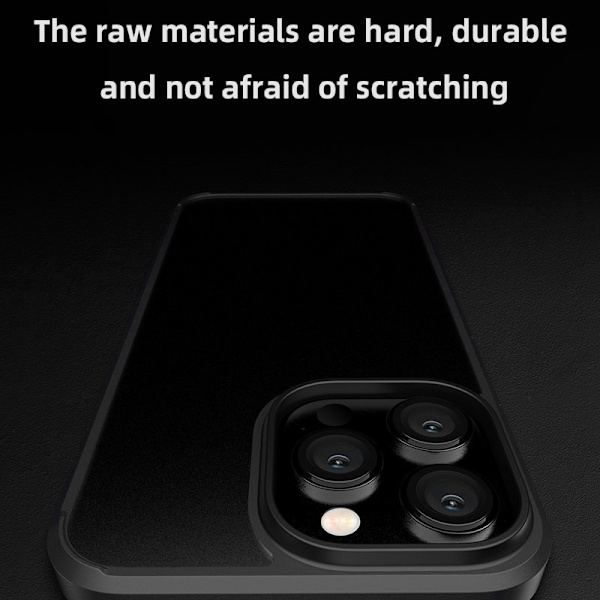 X-LEVEL Mobilskal till iPhone 15 Pro Shockproof Transparent Matte