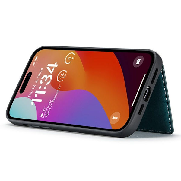 JEEHOOD Mobilskal till iPhone 15 Pro Plast Blå
