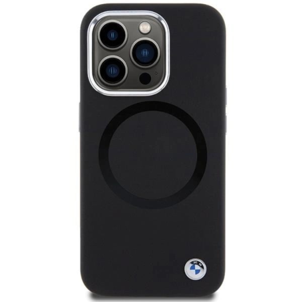 BMW iPhone 15 Pro mobiltaske Magsafe Signature flydende silikone - S
