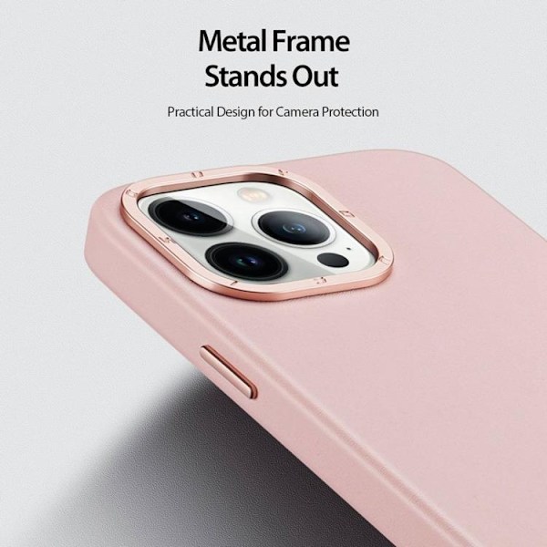 Dux Ducis iPhone 14 Pro Max Skal MagSafe Grit - Rosa