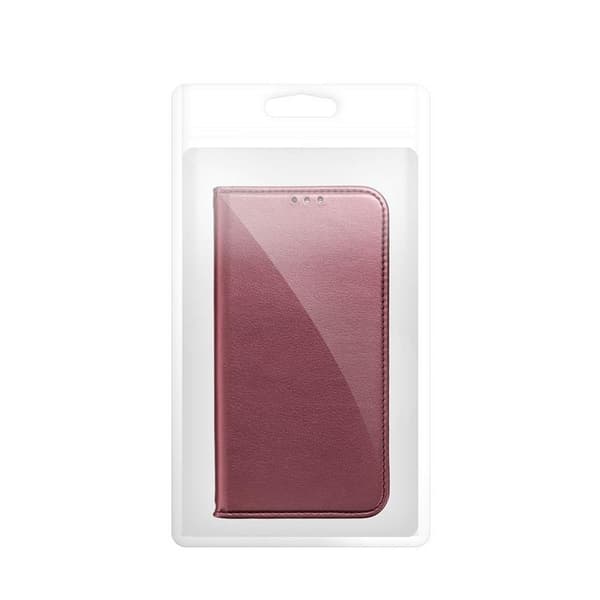 Galaxy A35 Pungetui Smart Magento - bordeaux Vinröd