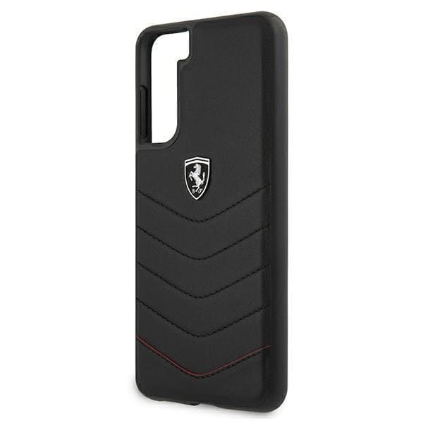 Ferrari Cover Galaxy S21 Off Track Quiltet - Sort Black