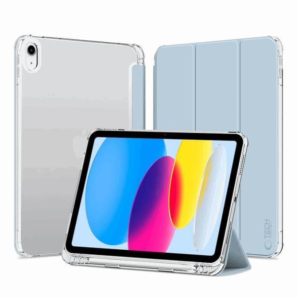 Tech-Protect iPad 10.9 (2022) Cover Hybrid - Sky Blå Blå