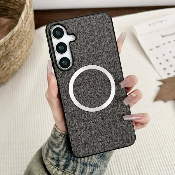 Mobilskal för Samsung Galaxy S26 Magnetiskt TPU - Grå