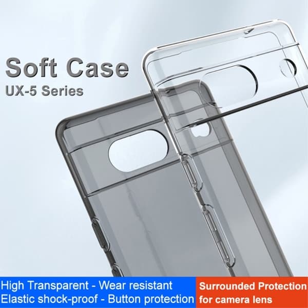 Imak Mobilskal till Google Pixel 7A UX-10 Series - Clear Transparent