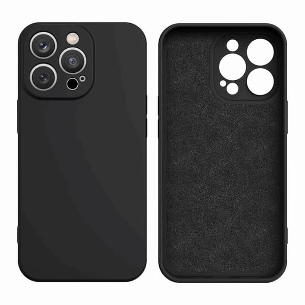 Mobilskal till Galaxy S24 Plus Silikon - Svart Black