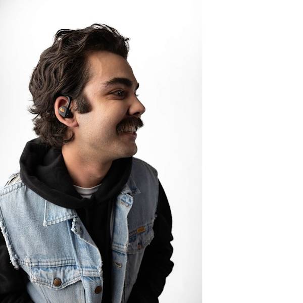 SKULLCANDY Høretelefoner Push Play TWS In-Ear Sort/Orange
