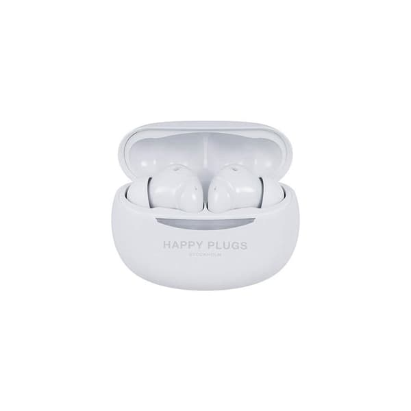 HAPPY PLUGS Hörlurar JOY Pro In-Ear ANC True-Wireless Vit Vit