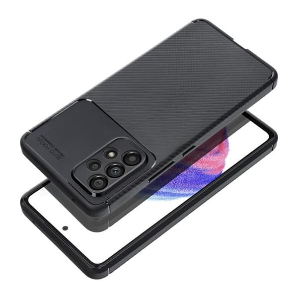 Telefontaske til Galaxy S25 Carbon Premium - Sort Black