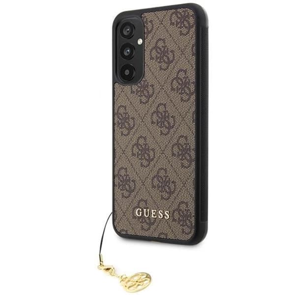 Guess Mobilskal till Galaxy A34 5G Charms Collection - Brun