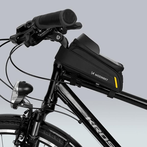 Wozinsky Ram Cykelväska Telefonhållare 1l - Svart