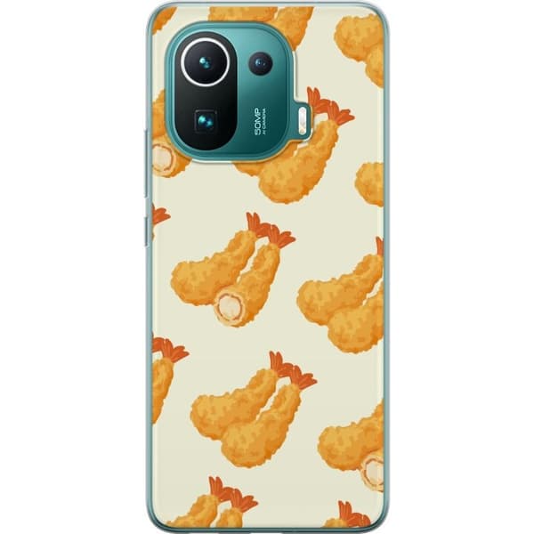 Telefontaske til Xiaomi Mi 11 Pro med rejer