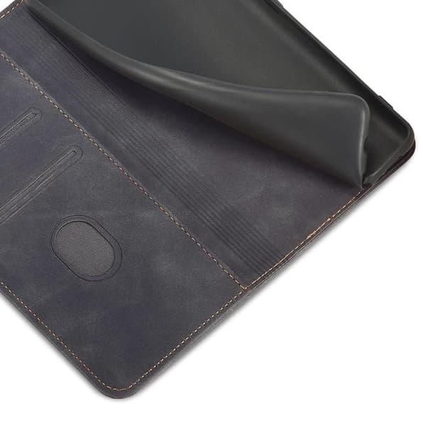 Galaxy S22 Plus Lompakkokotelo Magnet Fancy - Musta Black