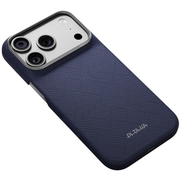 PITAKA Mobilskal För iPhone 18 Pro Max/17 Pro Max Magsafe Edge PTK Sapphire