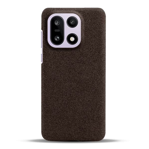 Mobilskal till OnePlus 15 5G Cloth Texture Anti-Scratch - Brun Brun