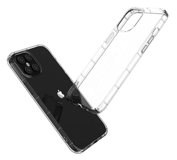 Tunt Mjukt Drop-Proof Skal iPhone 13 Pro - Clear Transparent