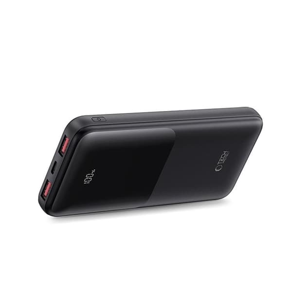 Tech-Protect Strømbank 10000mAh 22.5W - Sort Svart