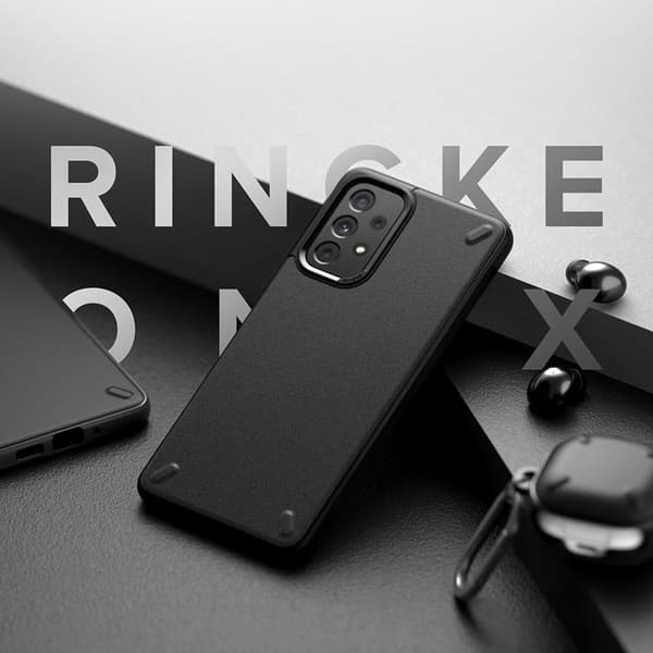 Ringke Onyx Kestävä Kuori Galaxy A73 - Harmaa Grå