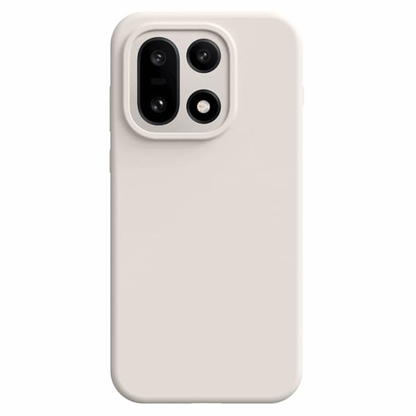 Mobilskal till OnePlus 15 5G Silikon Skin-Friendly Vit