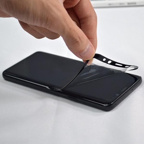 3D Edge Nano Flexi Härdat glas Galaxy S21 Plus 5G - Svart Svart