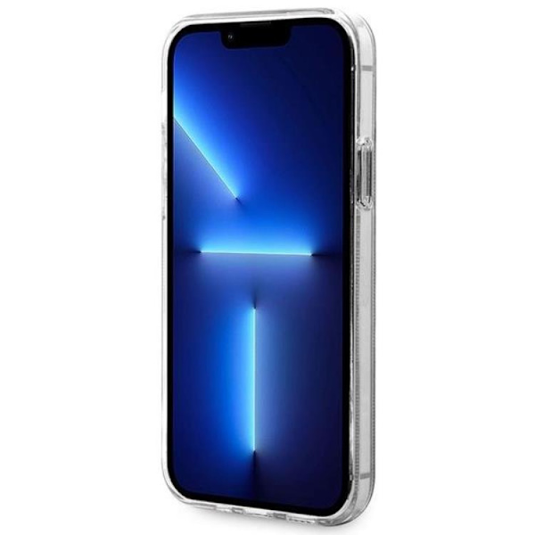 Guess iPhone 12/12 Pro Magsafe Skal Print + Trådlös Laddare - Svart Svart