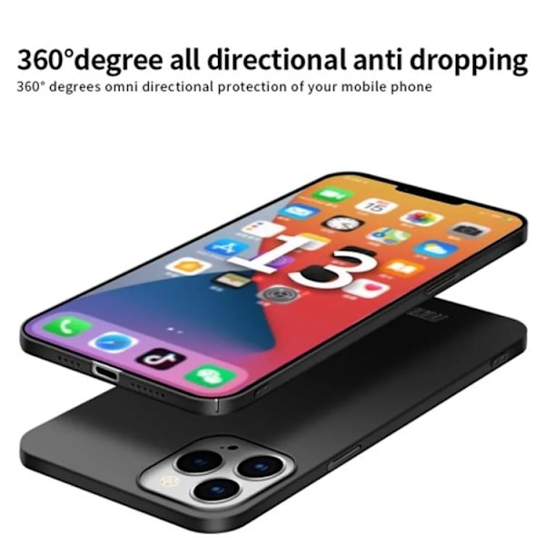Mofi iPhone 15 Plus Mobilskal PC JK - Svart Svart