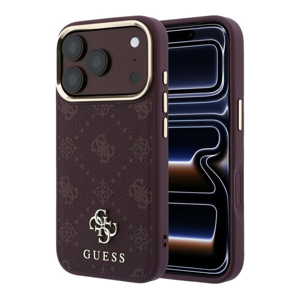 Guess Mobilskal För iPhone 18 Pro/17 Pro Magsafe Peony 4G Small Logo