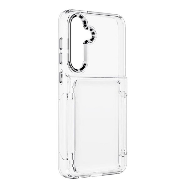 Forcell Galaxy S24 Plus Mobilskal Korthållare Crysral - Transparent