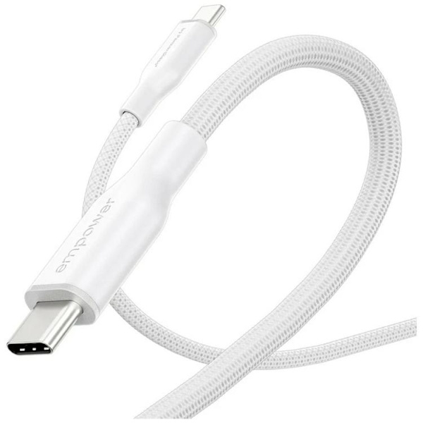 Empower by PanzerGlass USB-C til USB-C 60W kabel 2m Racing Silver